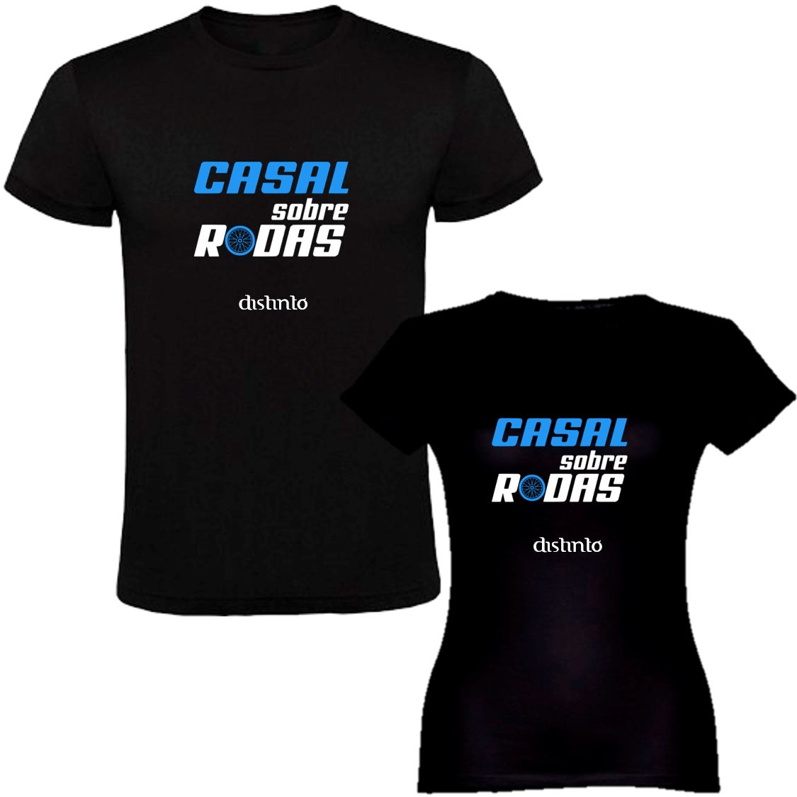 Casal sobre Rodas - T-shirt motard - Image 2