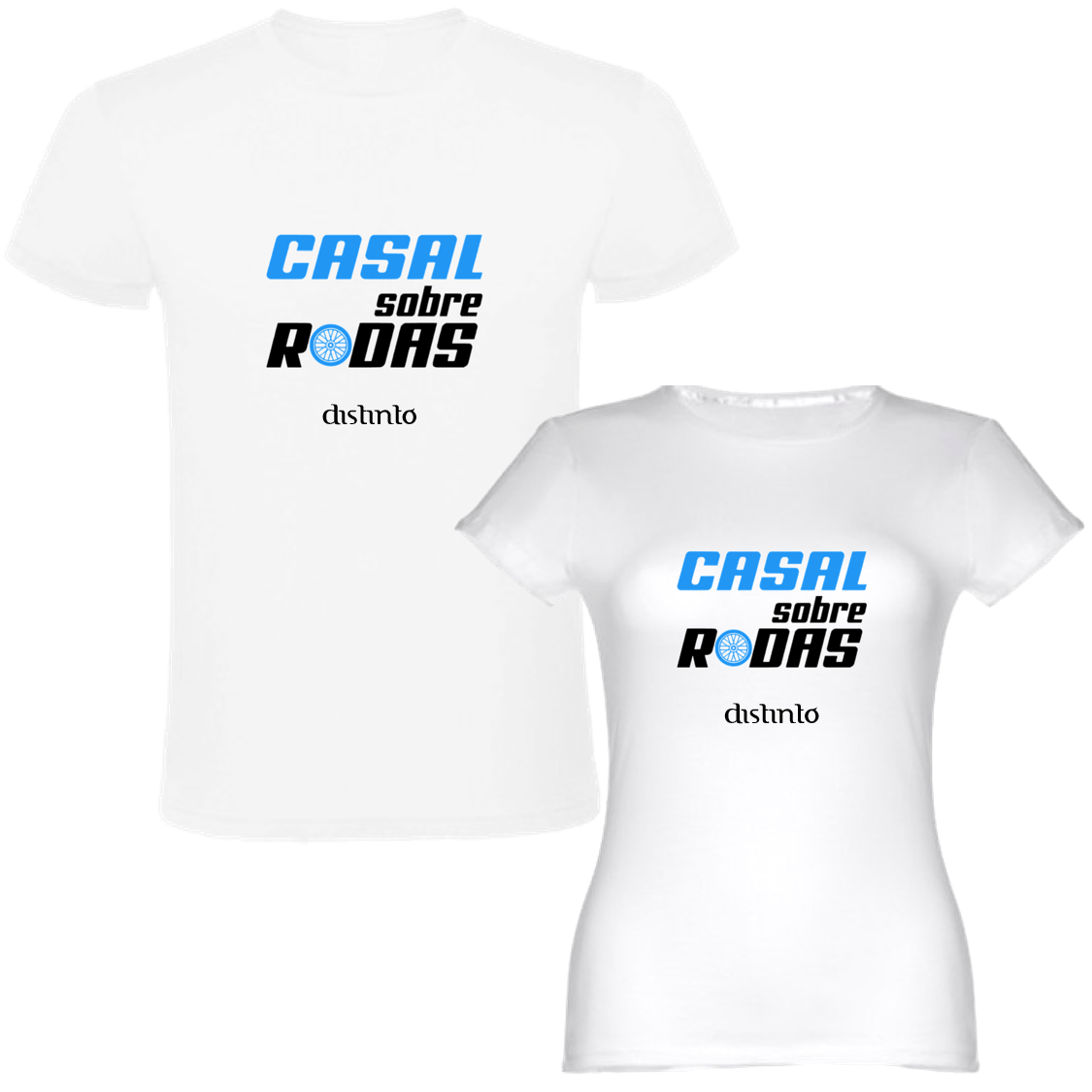 Casal sobre Rodas - T-shirt motard - Image 3