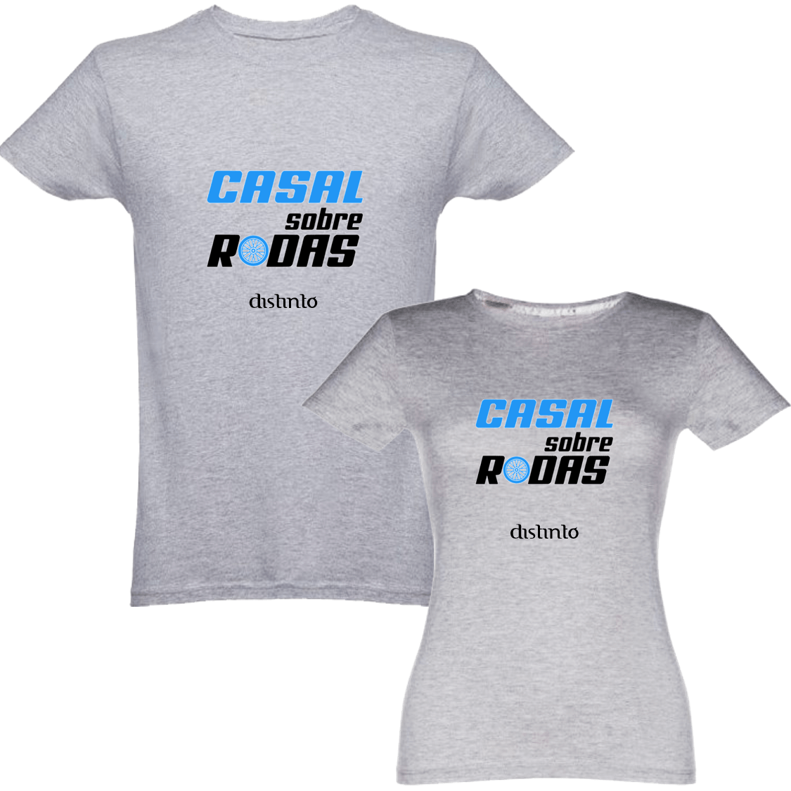 Casal sobre Rodas - T-shirt motard - Image 4