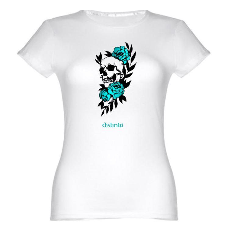 Skull - T-shirt Motard - Image 9