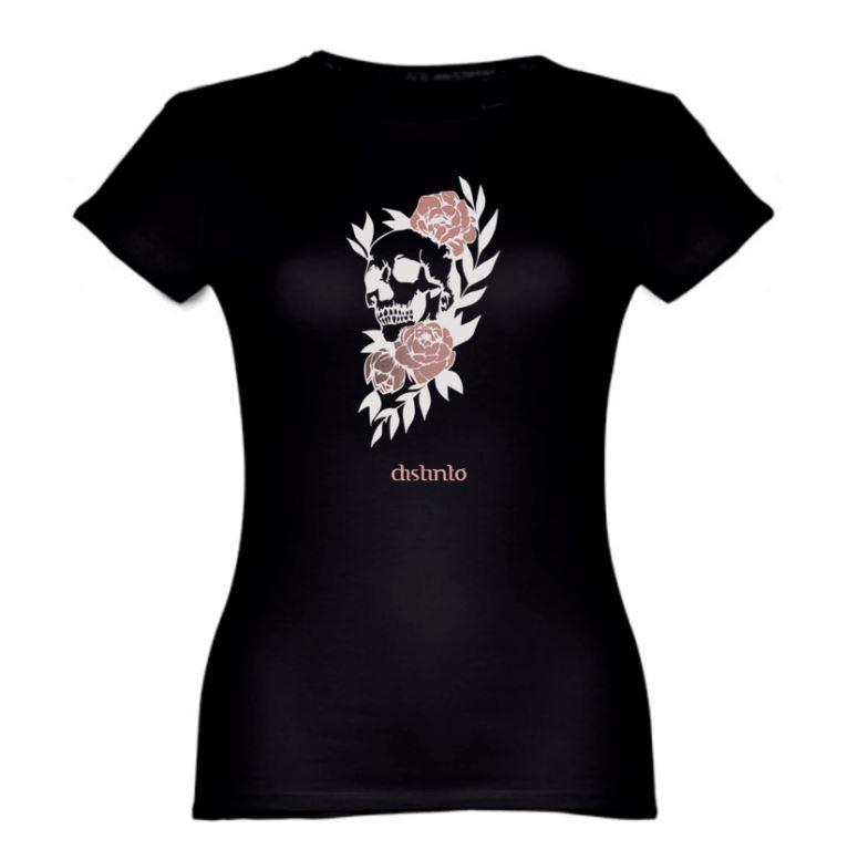 Skull - T-shirt Motard - Image 4