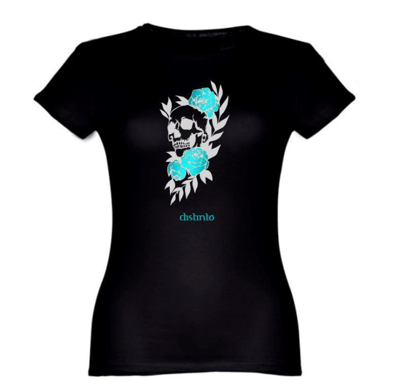 Skull - T-shirt Motard - Image 5