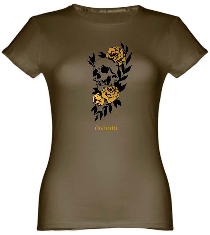 Skull - T-shirt Motard - Image 15
