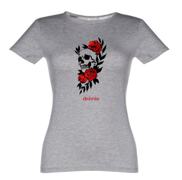 Skull - T-shirt Motard - Image 10