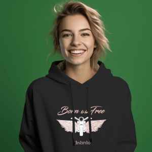 Born (to be) Free - Sweatshirt Motard
