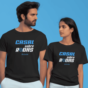Casal sobre Rodas - T-shirt motard
