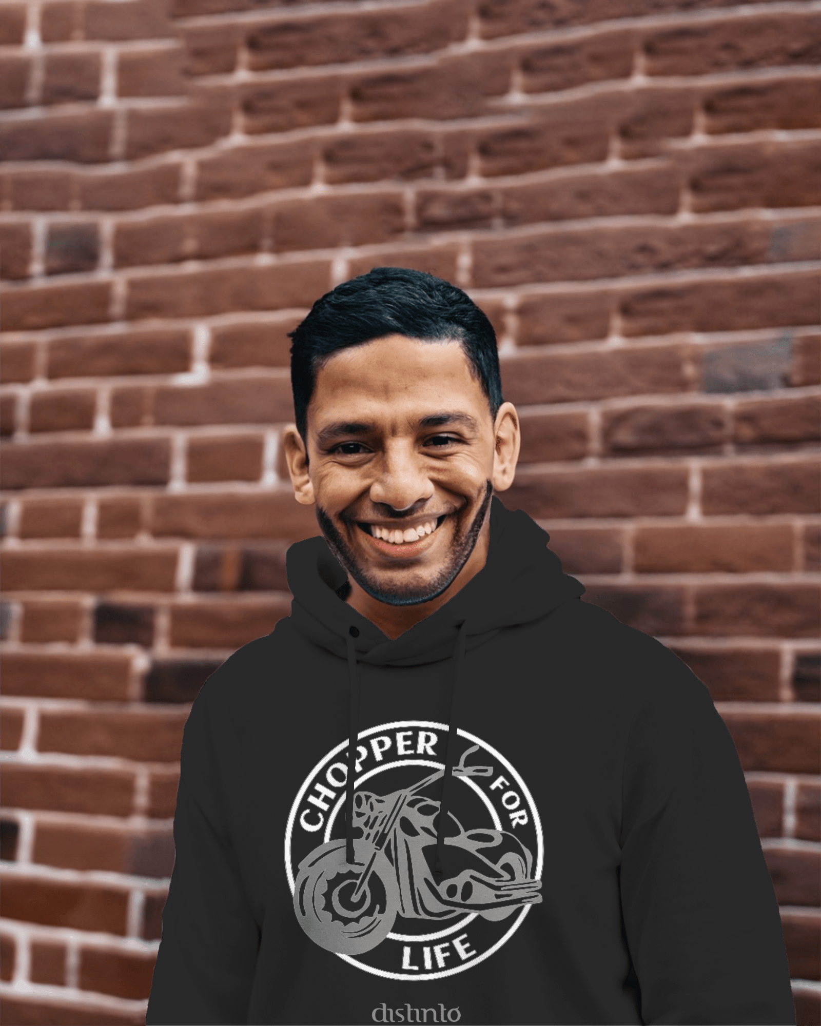 Chopper For Life - Sweatshirt Motard
