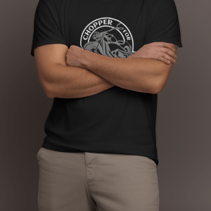 Chopper For Life - T-shirt Motard
