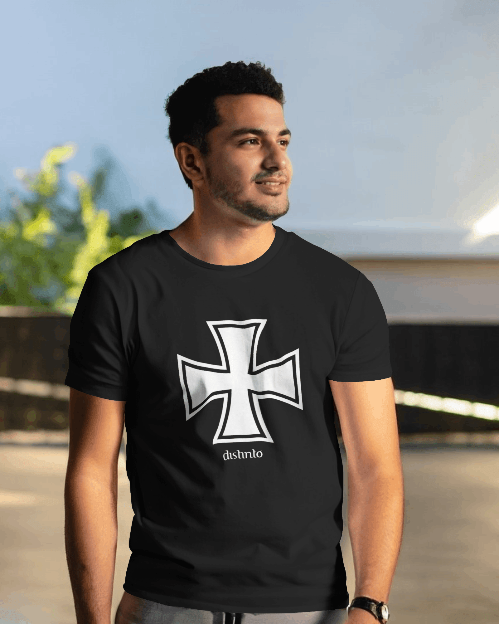 Cruz - T-shirt Motard