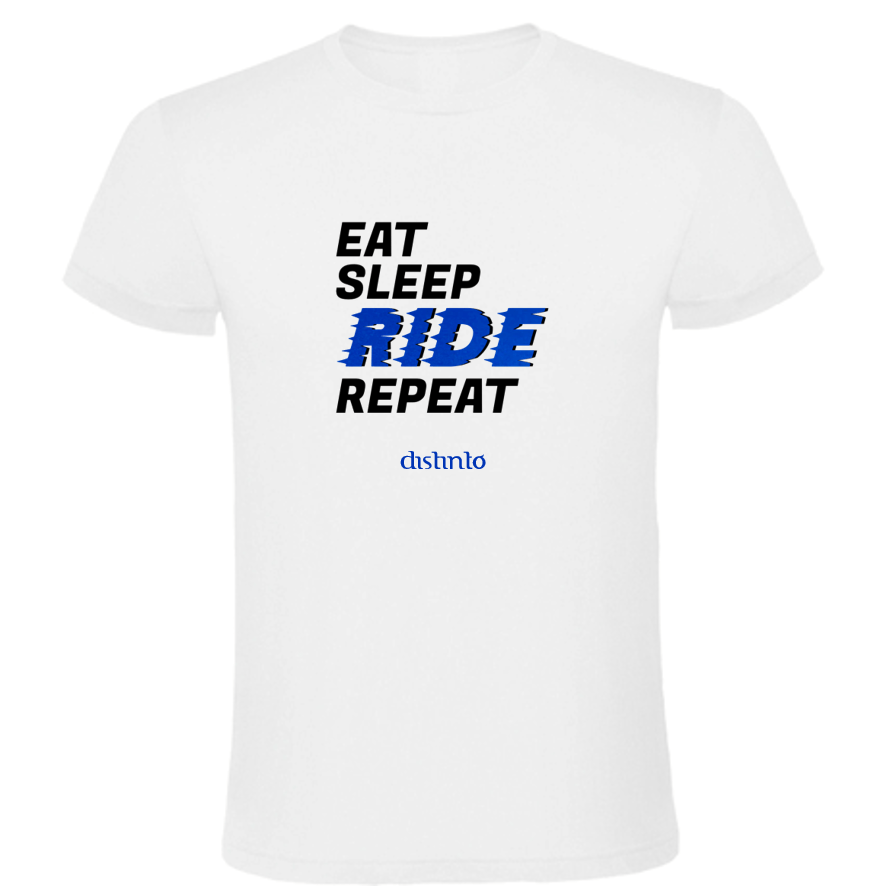 Eat, Sleep - T-shirt Motard - Image 3