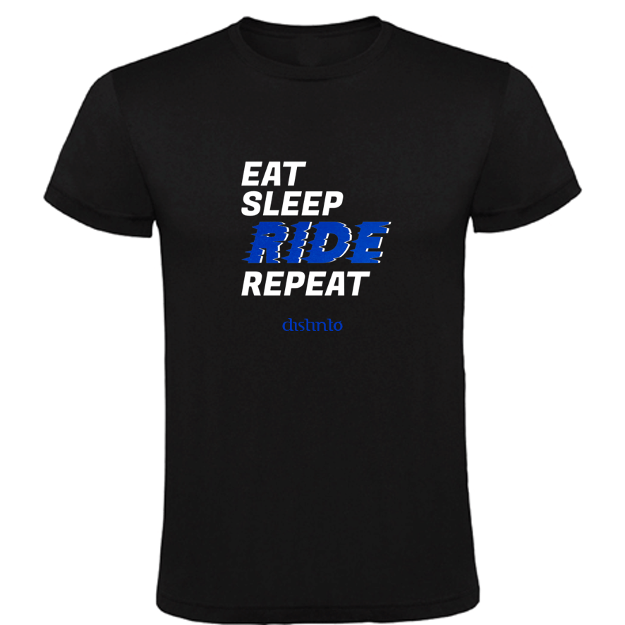 Eat, Sleep - T-shirt Motard - Image 2