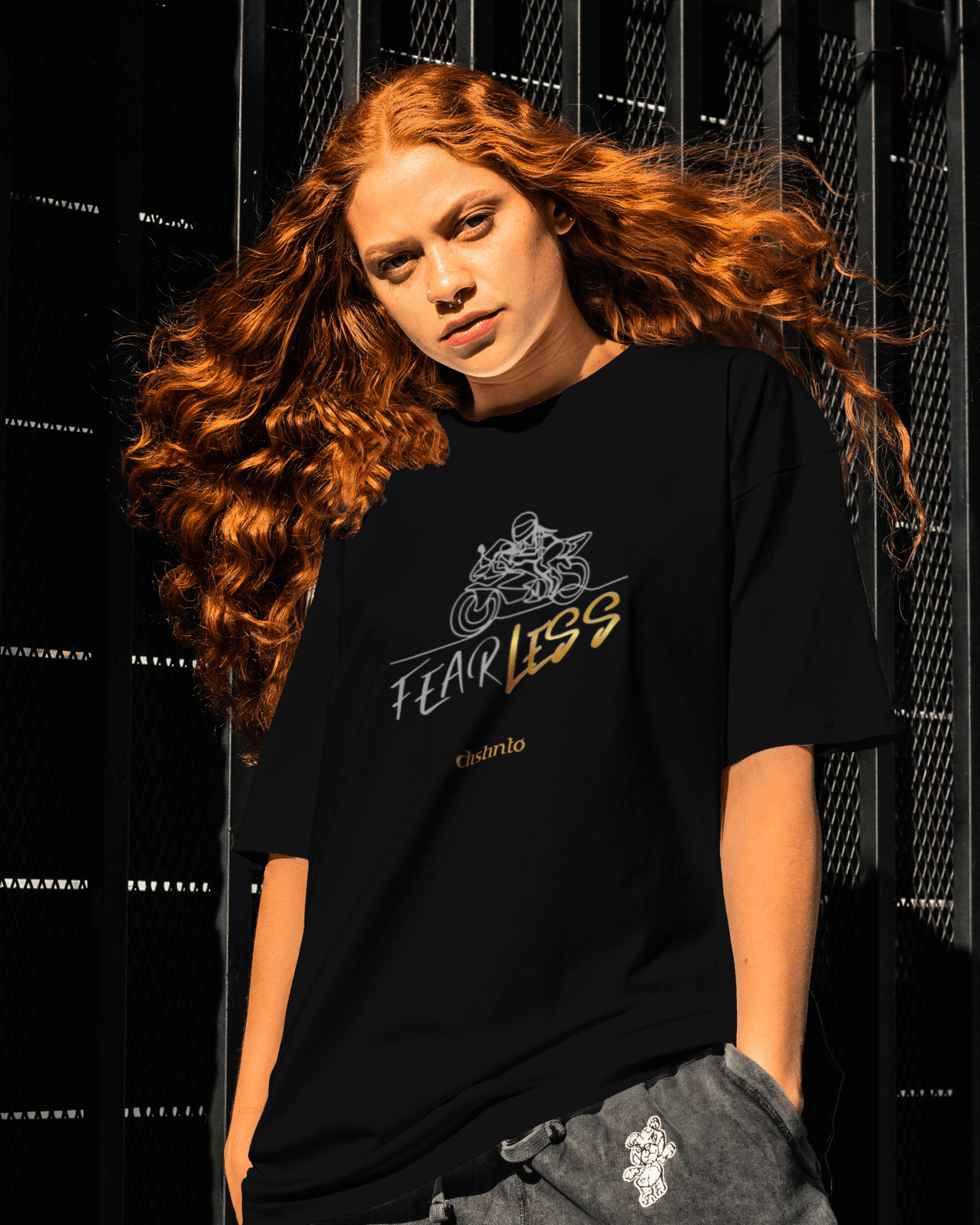 Fearless - T-shirt Motard