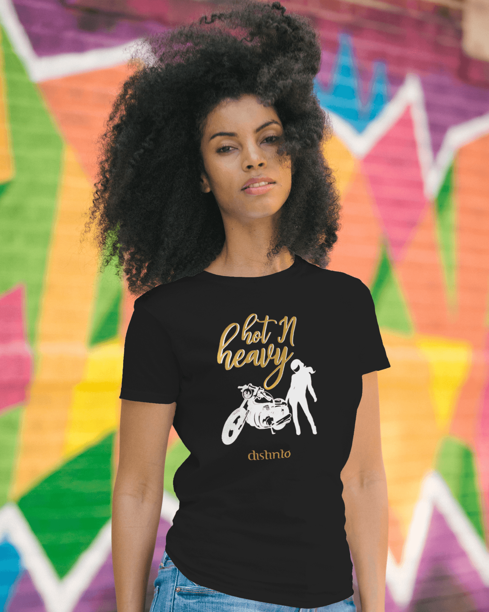 Hot and Heavy - T-shirt Motard