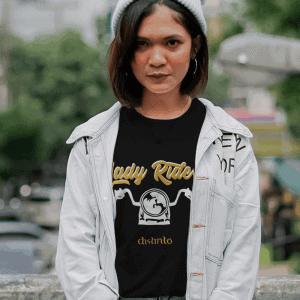 Lady Rider - T-shirt Motard