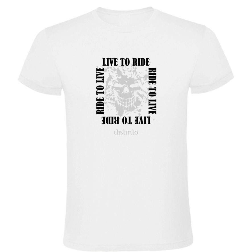 Live to Ride - T-shirt Motard - Image 3