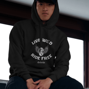 Live Wild - Sweatshirt Motard