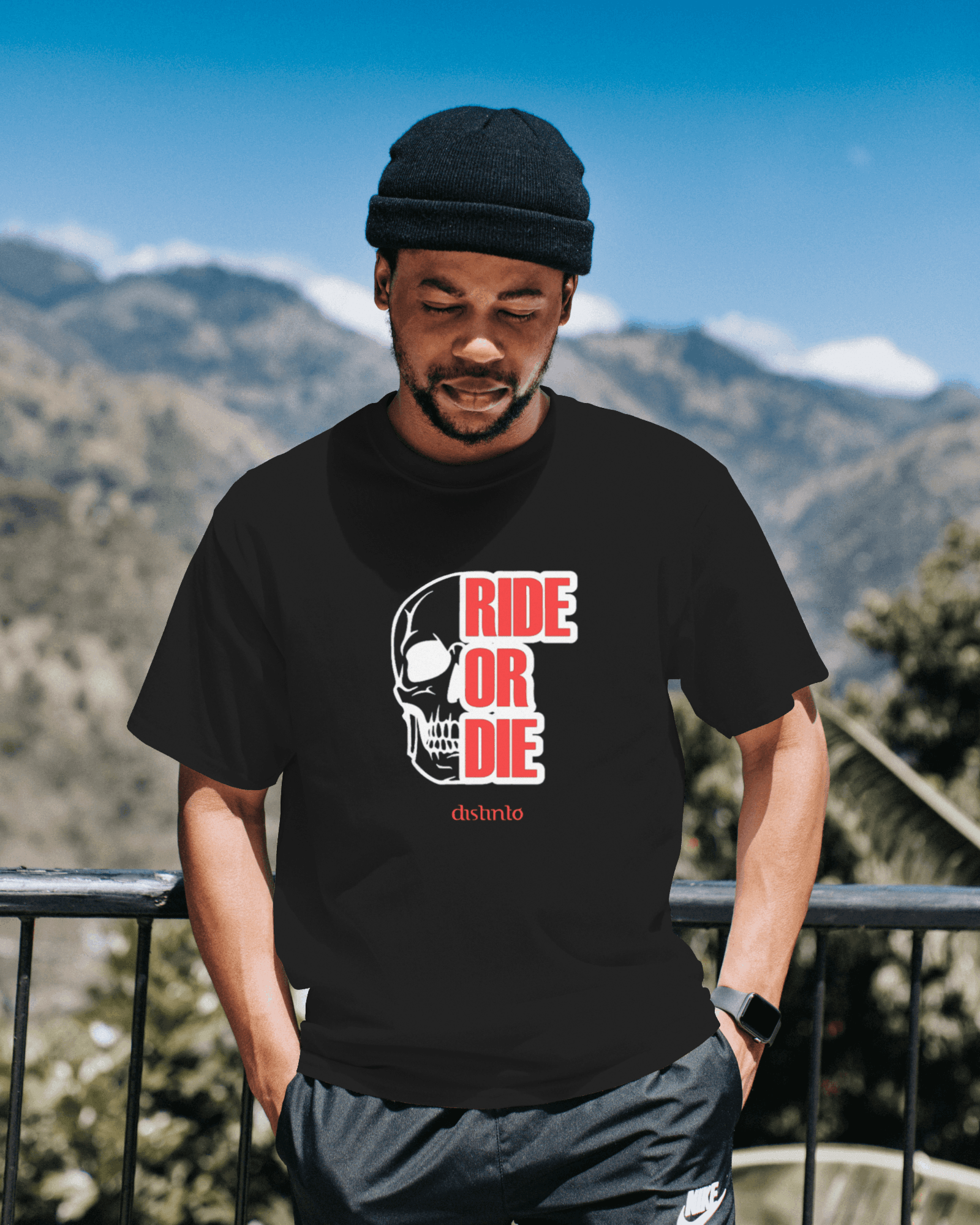 Ride or Die - T-shirt Motard
