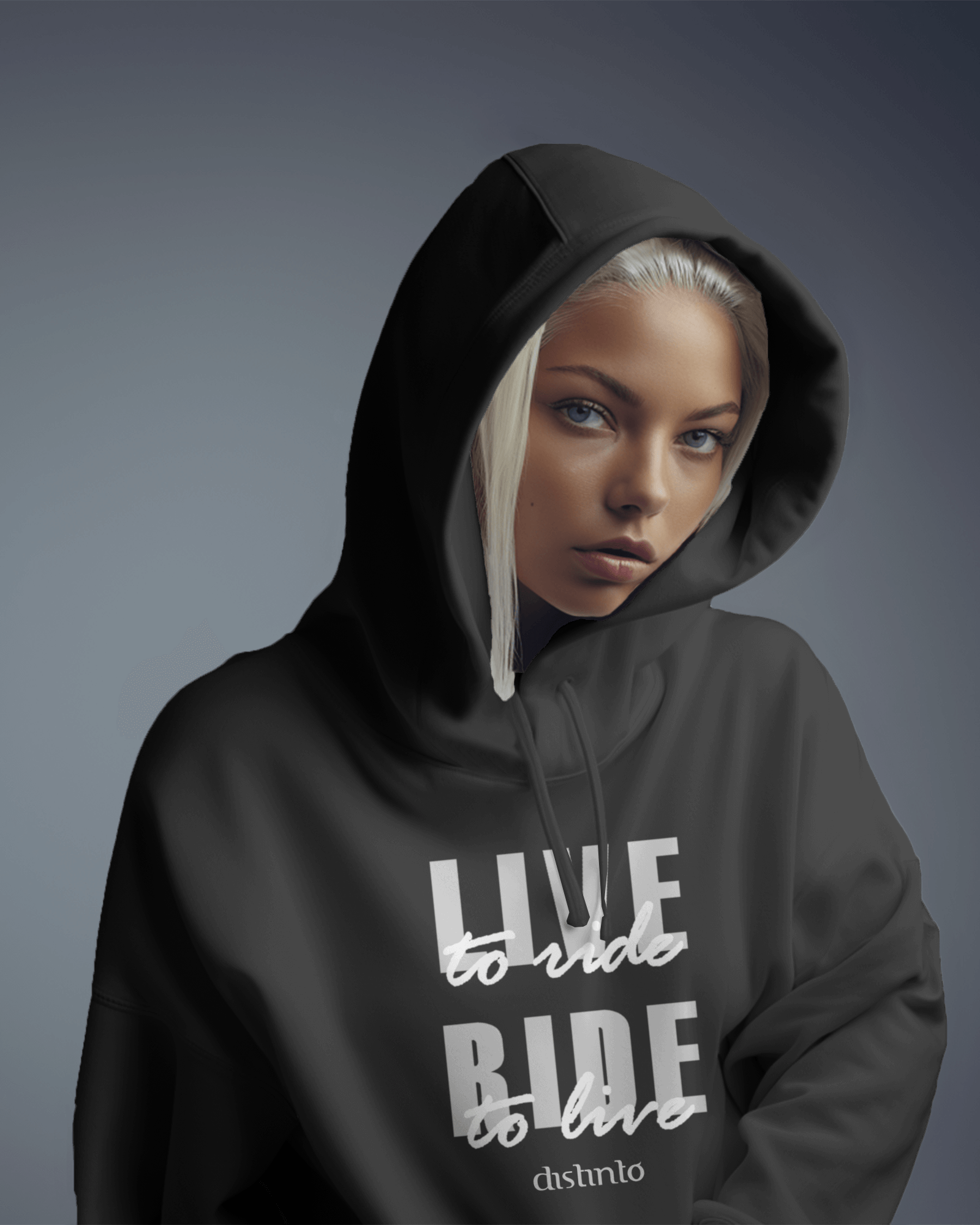 Live to Ride - Sweatshirt Motard