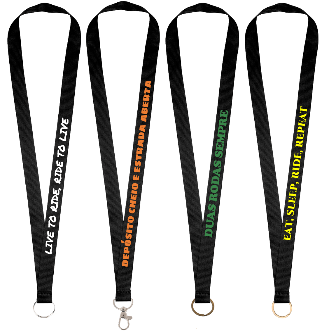Porta-chaves longo personalizado
