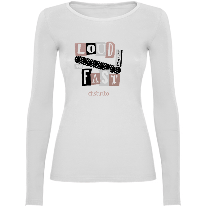 Loud, Cute and Fast - Camisola Motard - Image 2