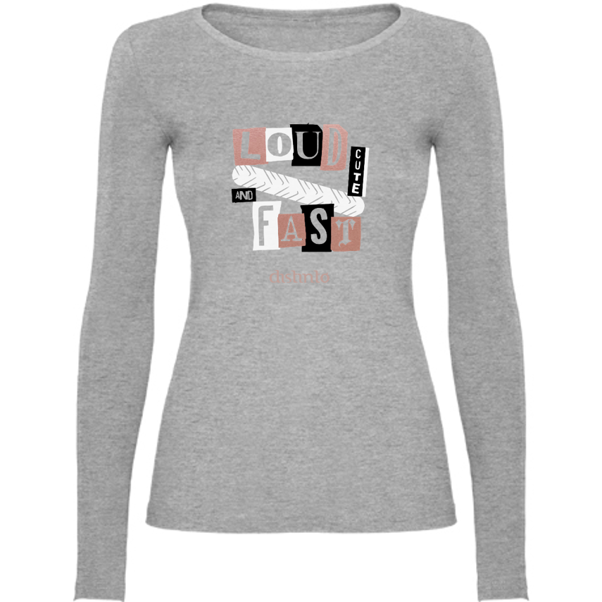 Loud, Cute and Fast - Camisola Motard - Image 3