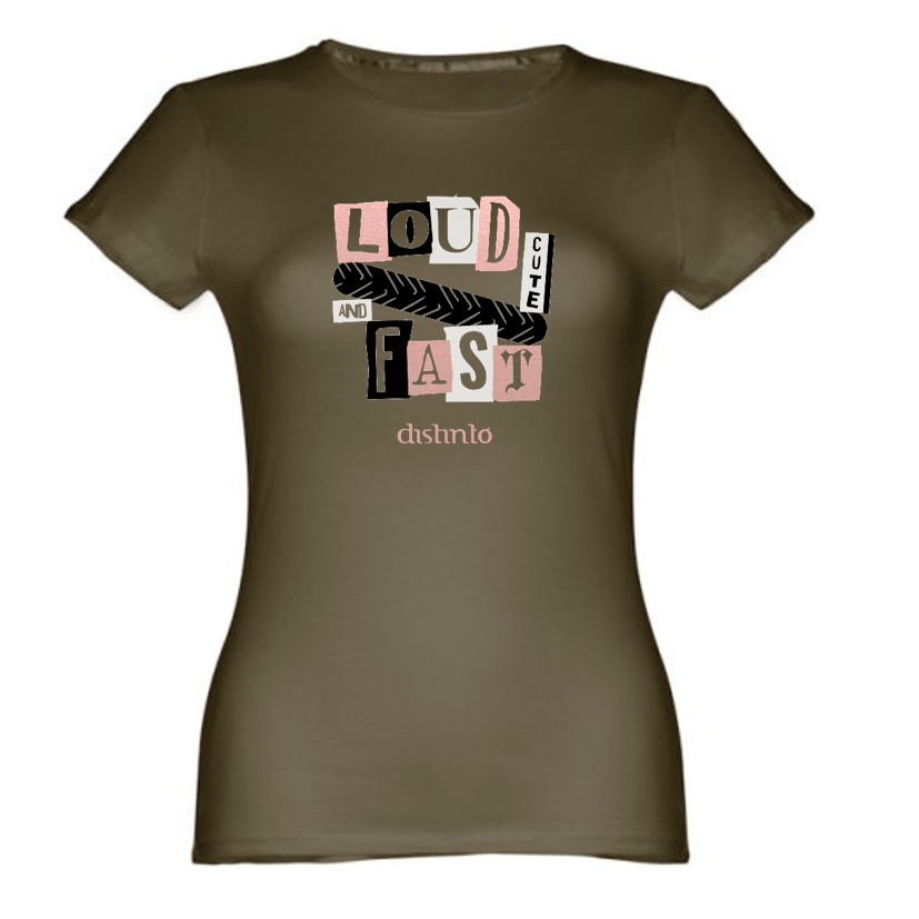 Loud, Cute and Fast - T-shirt Motard - Image 5