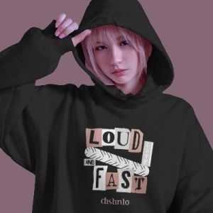 Loud, Cute and Fast- Sweatshirt Motard