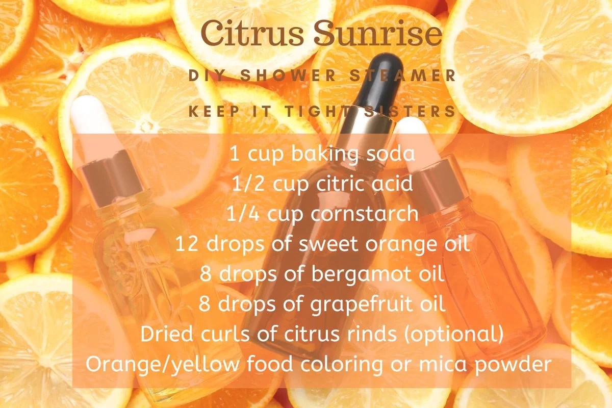 How to Make Shower Steamers for A SpaLike Experience