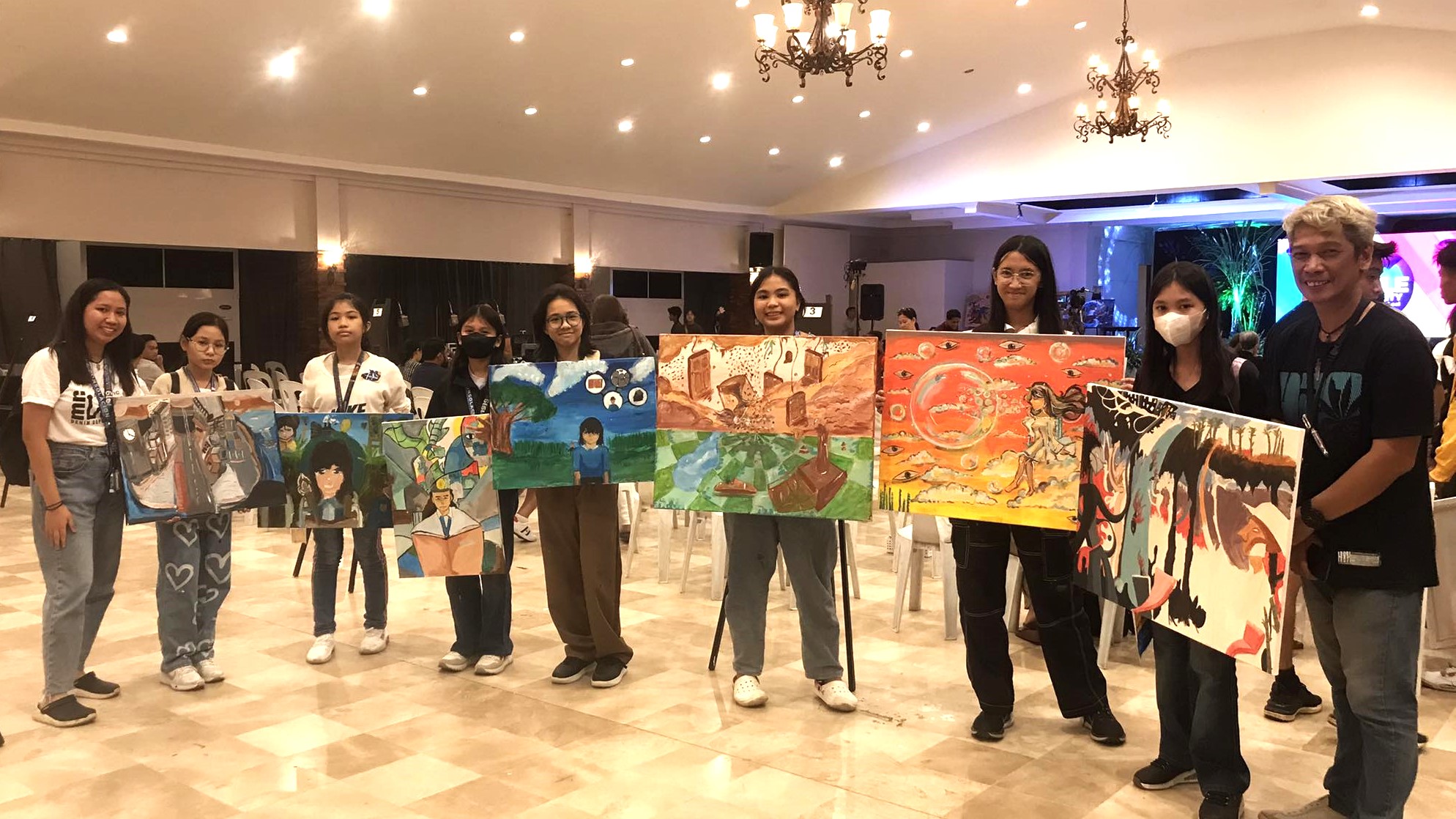 Brushes of Brilliance: LCCB Integrated School Shines at 8th VMC Inter-School Art Contest
