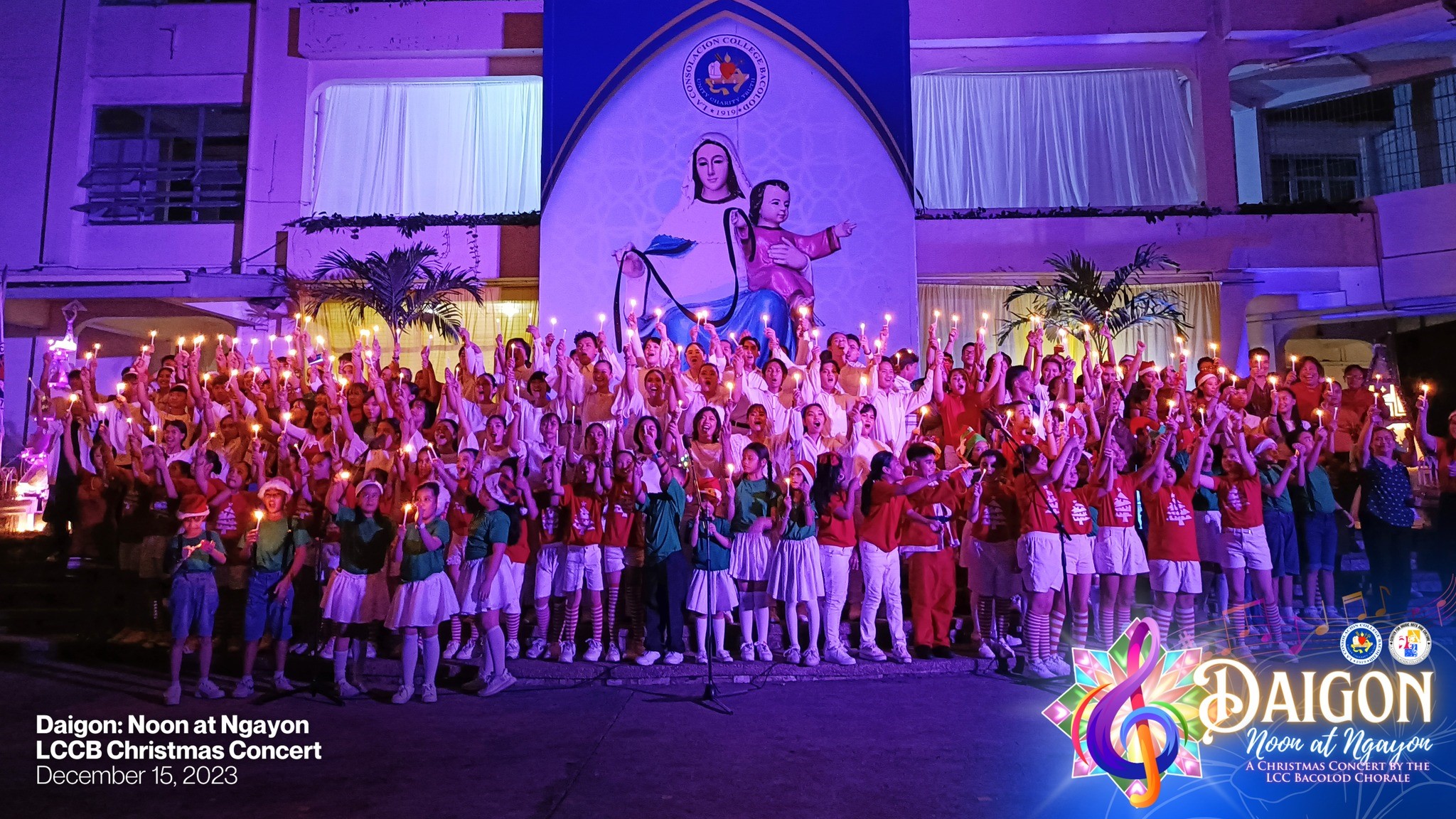 LCC Bacolod Radiates Christmas Cheer with Heartwarming Daigon: Noon at Ngayon Concert