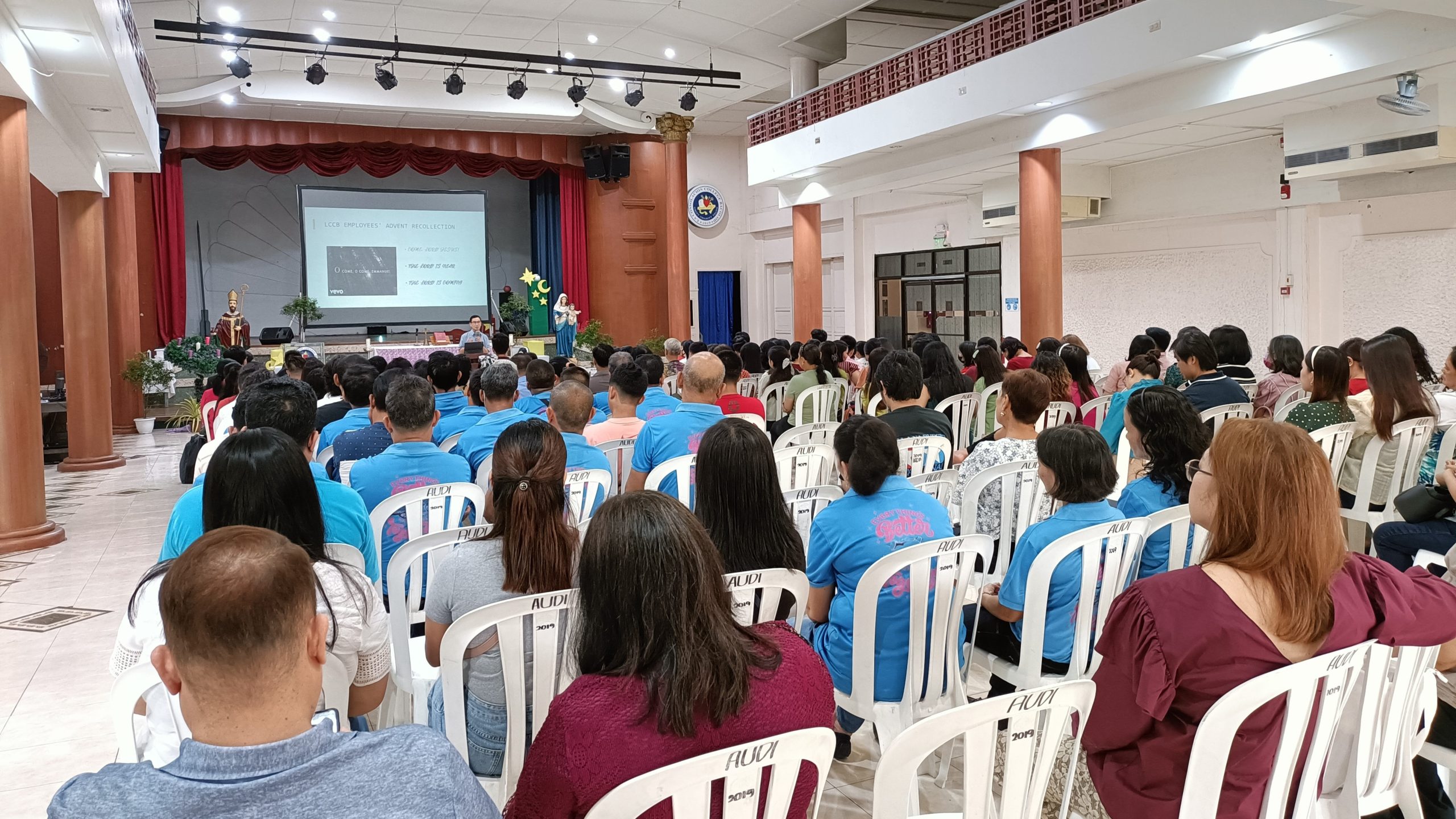 LCCB Gathers for Advent Recollection: Strengthening Bonds and Welcoming the Christmas Spirit