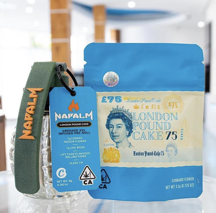 Napalm Strain | 34% THC Indica Hybrid (GMO Cookies x Chemdawg) | Lab-Tested Flower & Pre-Rolls | Napalm Cannabis Co.