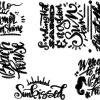 Beach Saying Handwriting Hot sand with and without knockdown - Image 2