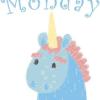 ITH Unicorn Collection of Bibs 7 bib patterns included - Image 6