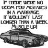 Muscle Car Wedding Saying