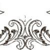 Decorative Scroll Pack of 6 in 5x2 and 4x1.5.