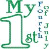 Baby First 46 Design Collection: My First Fourth of July
