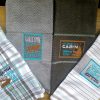 Cabin Theme Saying Pack 1, 4 designs with and without knockdown stitch