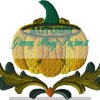 Full Pumpkin, 5 design files for 4x4 hoop plus motif knockdown file
