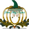 Full Pumpkin Applique, 5 design files for 4x4 hoop plus motif knockdown file