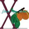 Alphabet Fruit and Veggie 4x4 - Image 5