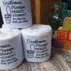 TP Wrap Gentleman Please Stand Closer 4x4 design