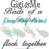 Gigi 4x4 design Birds of Feather