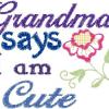Grandpa thinks i'm cute