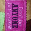 Pack 2  Mini Candy Bar Saying Wraps Inspirational Pack 2 for 4x4 hoop; 11 designs