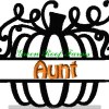 Entire Family in a split pumpkin, total 25 designs, 4x4 - Image 2