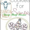 Cookies for Santa in Color Work and Red work 5x7 hoop