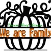Entire Family in a split pumpkin, total 25 designs, 4x4 - Image 8