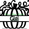 Entire Family in a split pumpkin, total 25 designs, 4x4 - Image 9