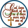 Gods Love Sachet 4x4